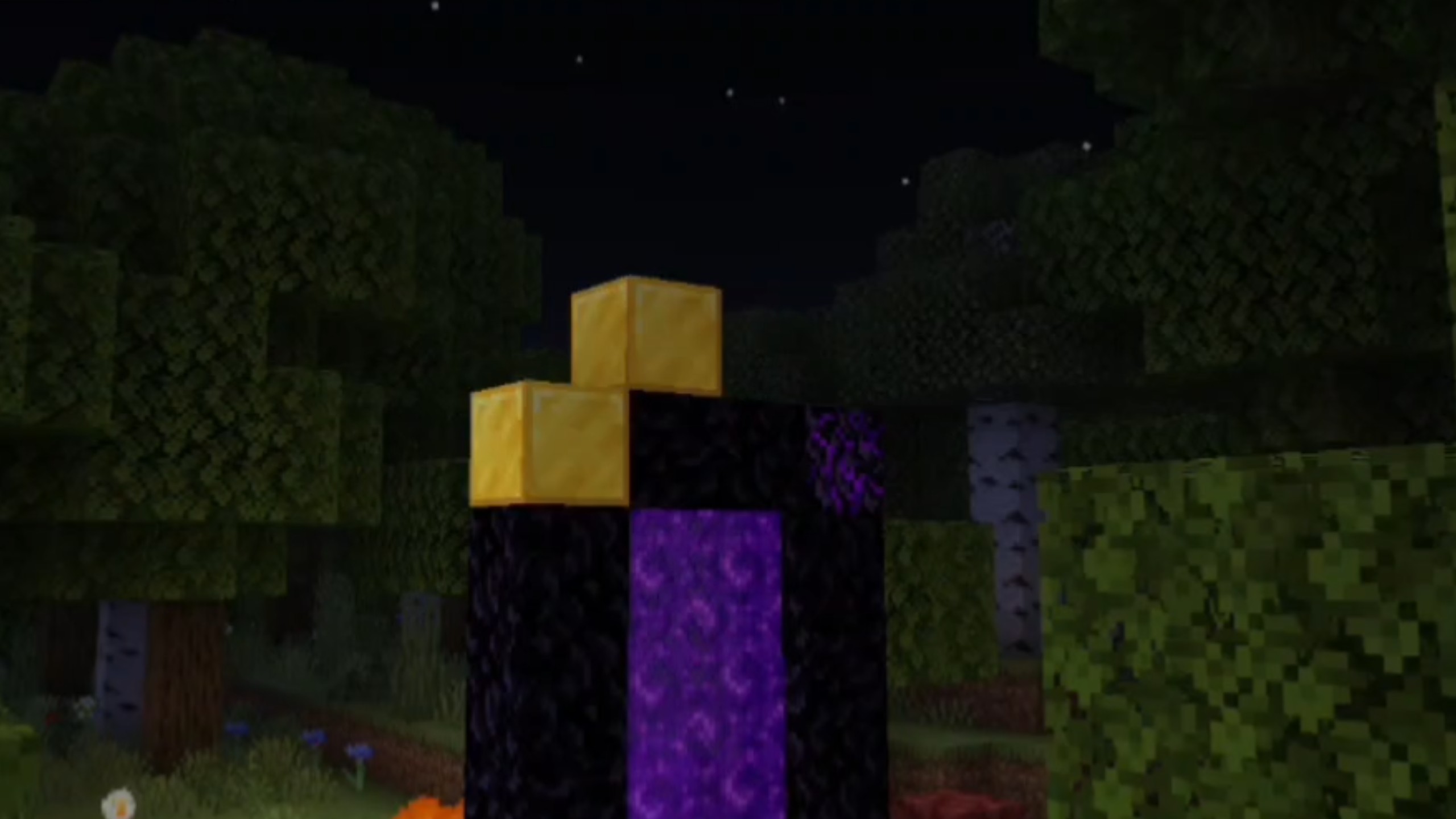 这是主世界，但这是超平坦