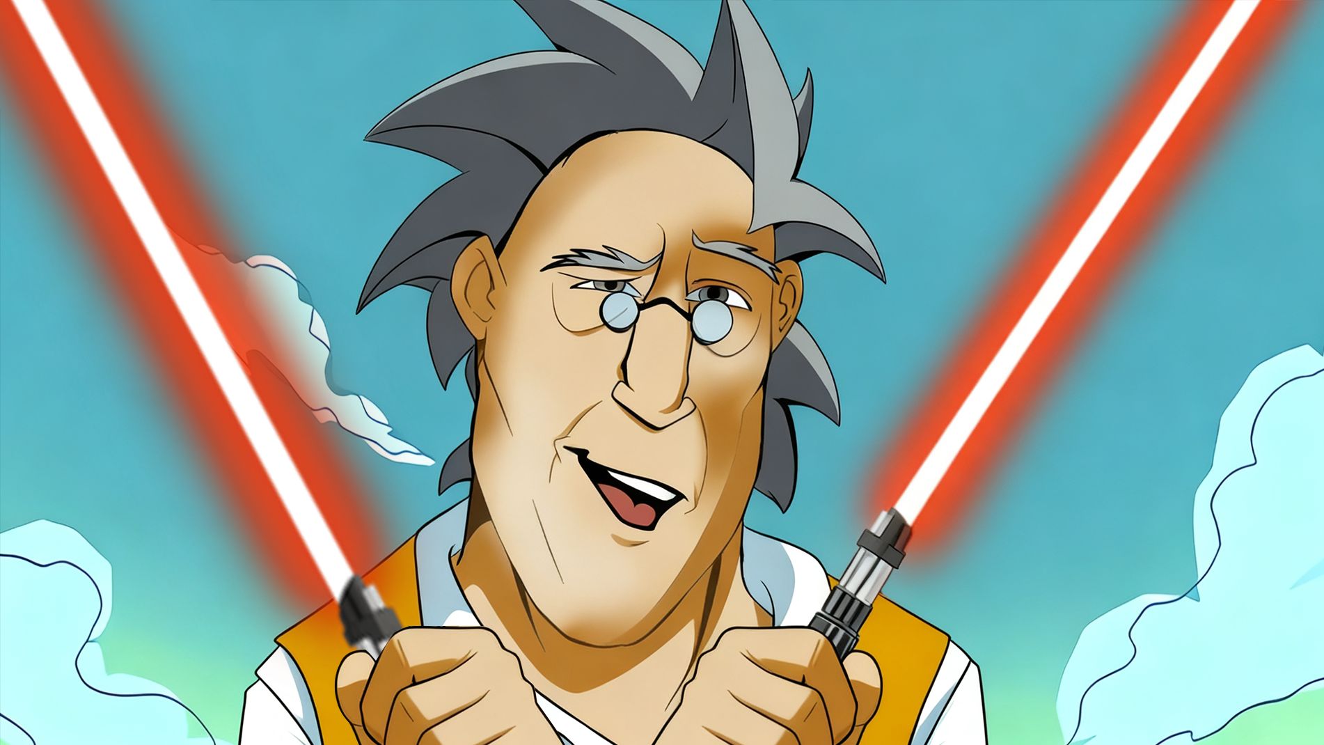 老爹:老爹的腰,磨人的刀~(又看一集)【圣主篇最终】